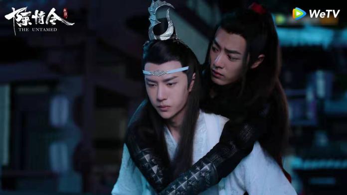 ▲  王一博（左）在《陳情令》和肖戰飾演一對，圈粉無數。（圖／WeTV提供）