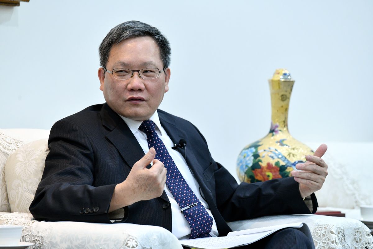 ▲財政部長蘇建榮談國安基金續護盤原因。（圖／NOWnews資料照）