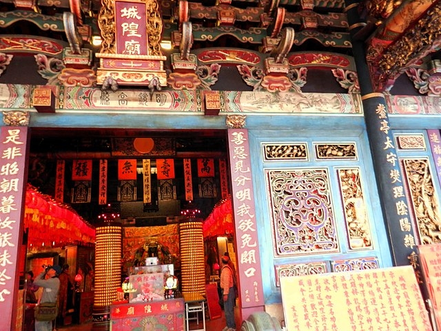 鹿港城隍廟。（圖／WIKI圖庫，lienyuan lee攝）