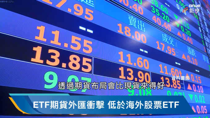 ▲ ETF 股票期貨僅需少量外幣保證金，外匯衝擊比傳統海外股票 ETF低。(圖:李佳泓攝)