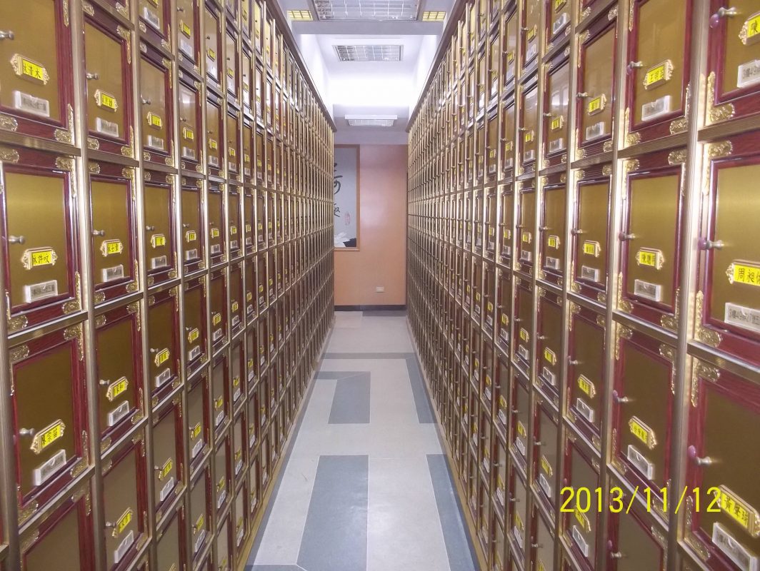 靈骨塔示意圖。（圖／翻攝自台北市殯葬管理處網站）