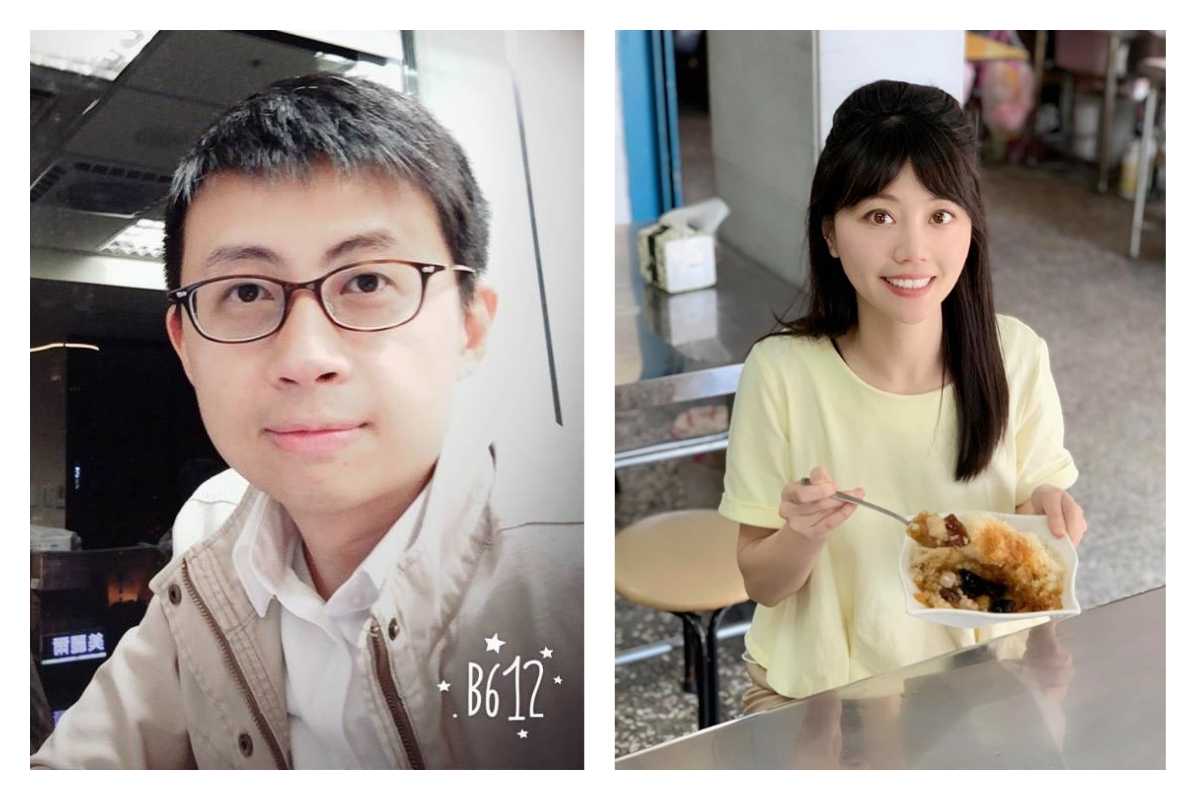 ▲台北市議員邱威傑（呱吉）、高嘉瑜。（圖／翻攝自高嘉瑜臉書）