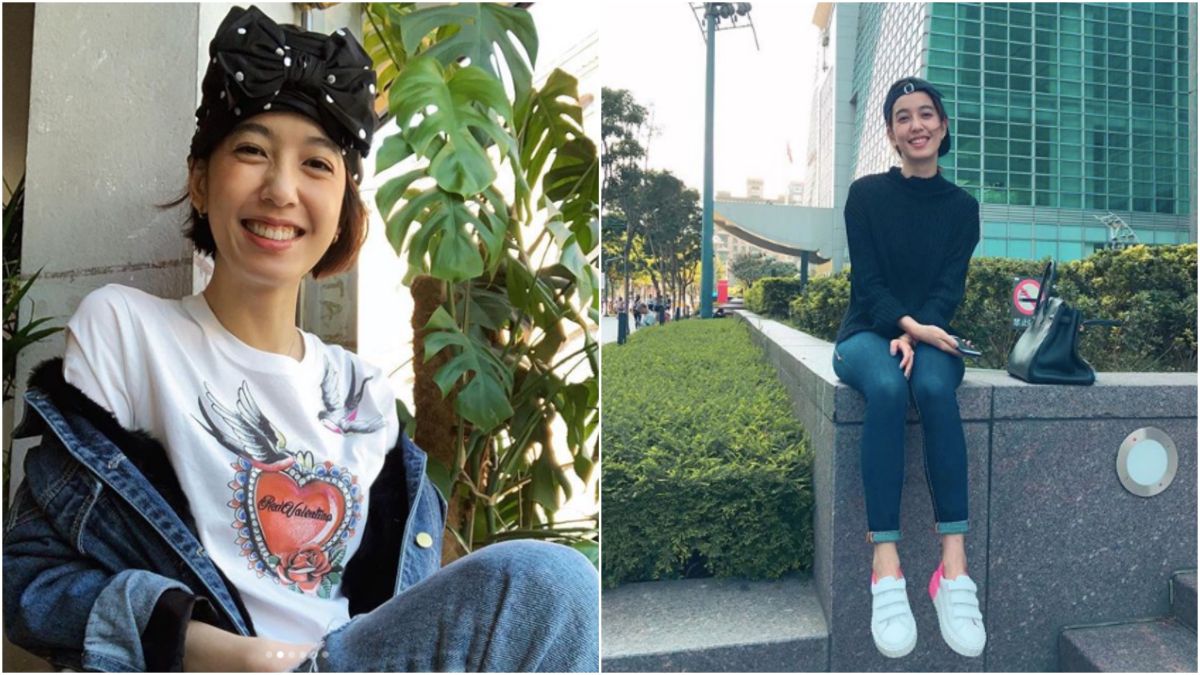 ▲陳庭妮平時都會抽空運動。（圖／翻攝自IG@chen_ting_ni）
