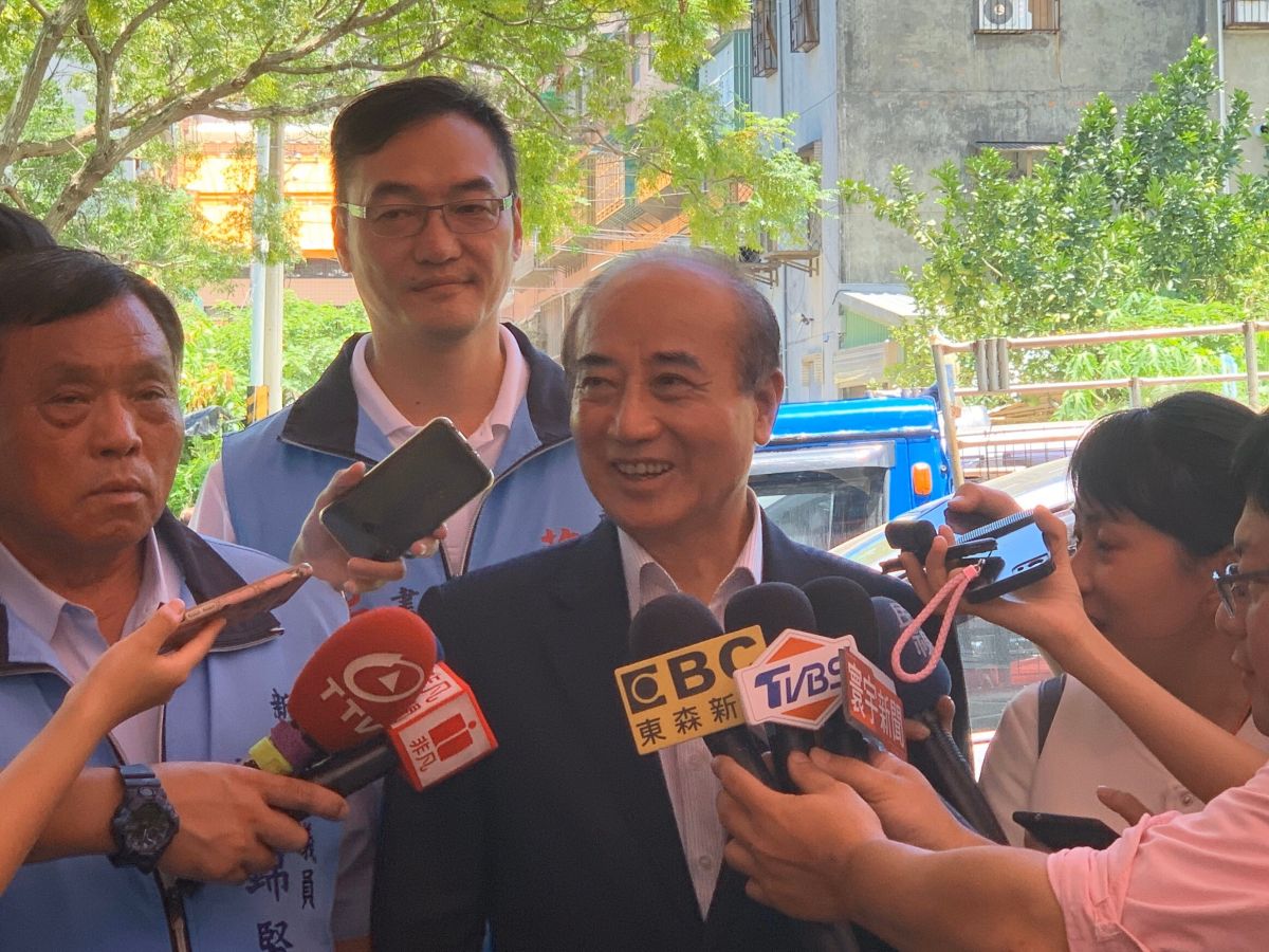 被問到是否支持國民黨的參選人，王金平第一個反應是問「誰？」 (圖/王金平辦公室提供)