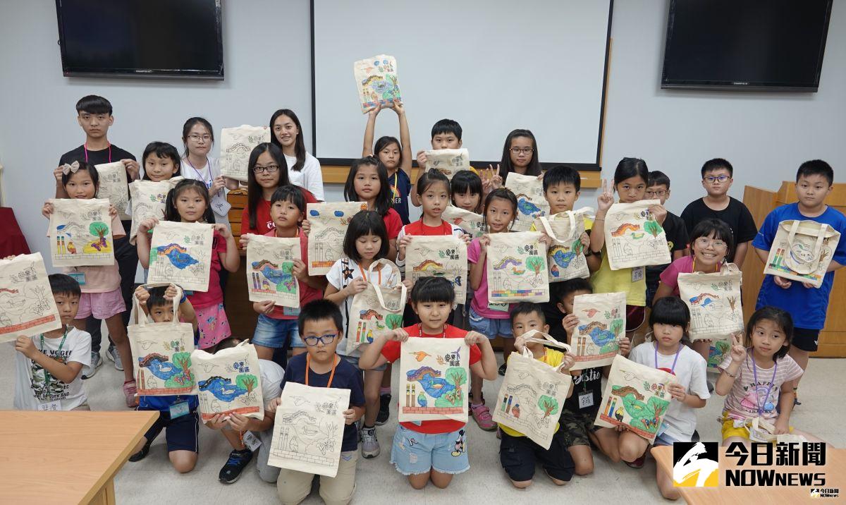 ▲41位小學童高興學到學校裡沒有教到的有趣事物。（圖／記者蘇榮泉攝，2019.08.01）
