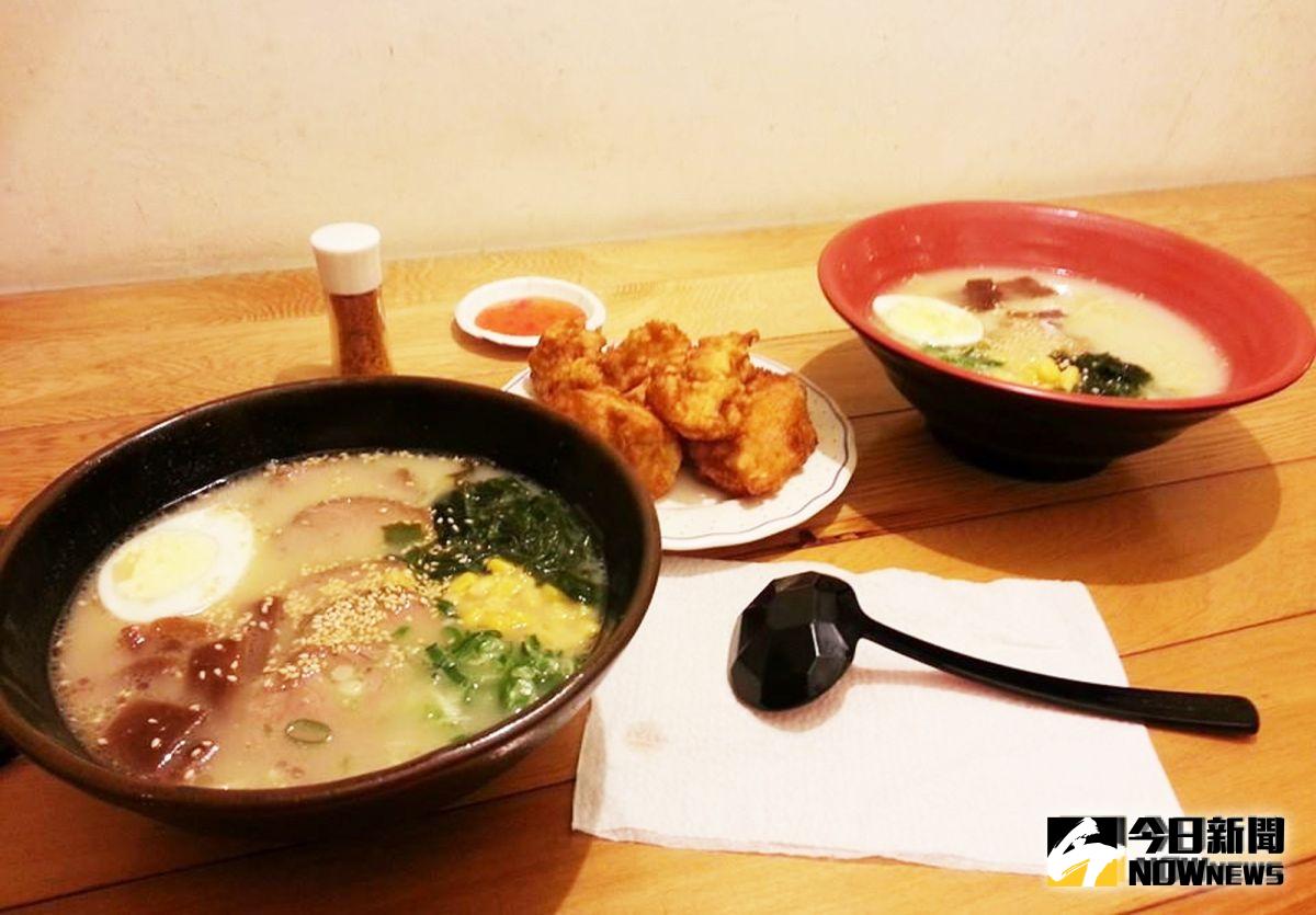 ▲一碗50元就能吃到的正宗日式拉麵，已經在許多桃園人的心裡和嘴裡得到迴響和讚美。（圖／記者李春台攝）