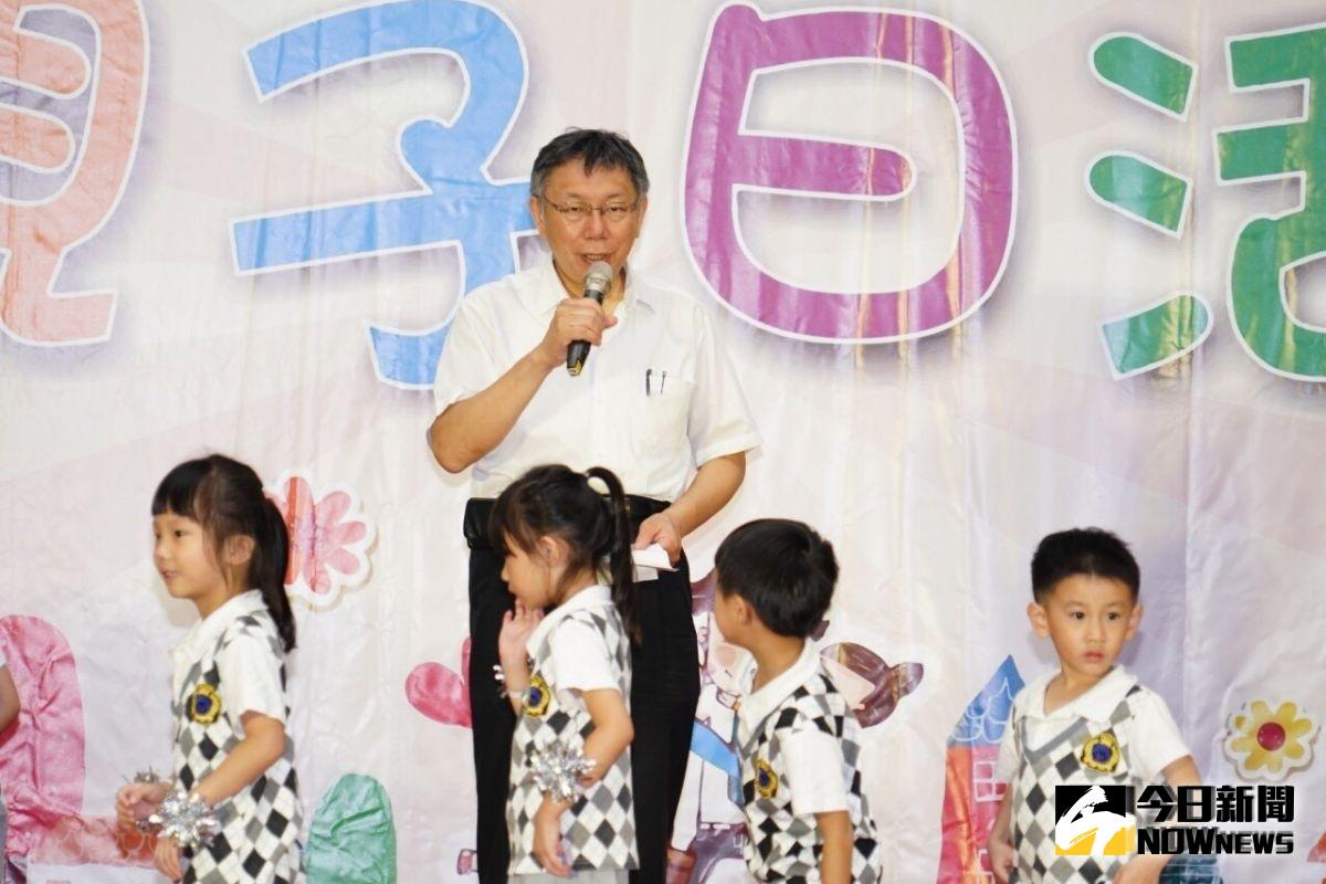 時代力量立委林昶佐1日正式宣布退出時代力量，對此，柯文哲2日受訪時表示，整個時代力量內部的政策就是在鬼打牆。（圖／北市府提供）