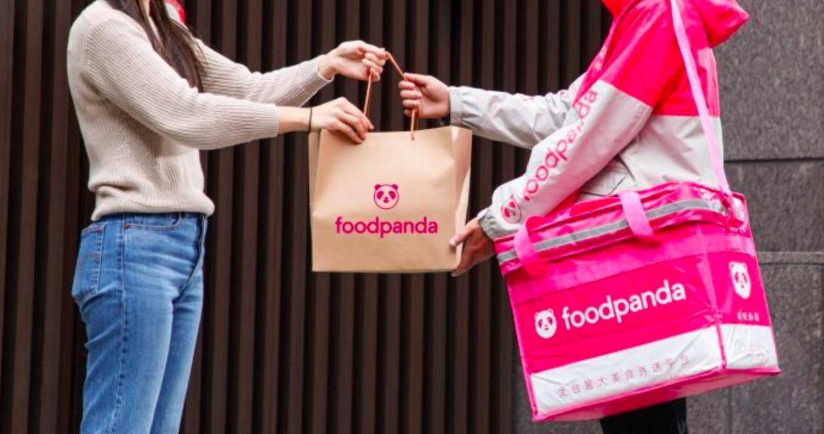▲ foodpanda 外送平台近日逐漸興起，路上皆可看到外送員身影。（圖／
 foodpanda 提供）
