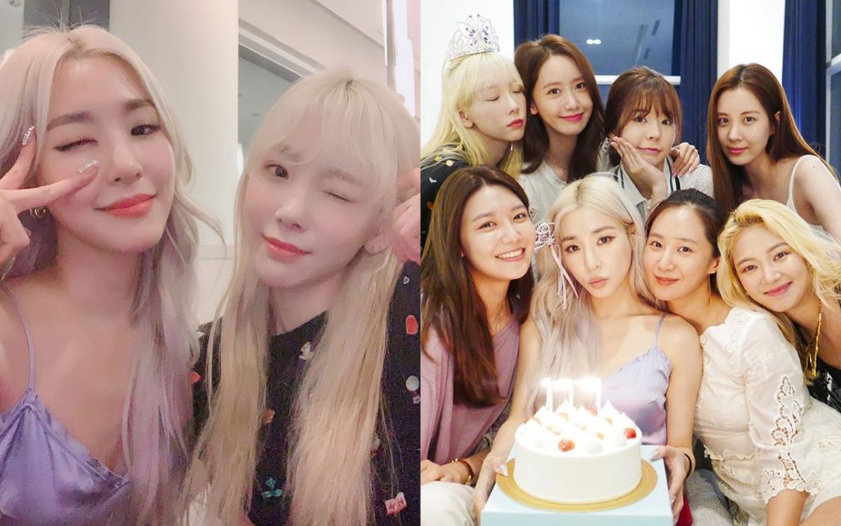 ▲少女時代大合體。（圖／徐玄、太妍IG）