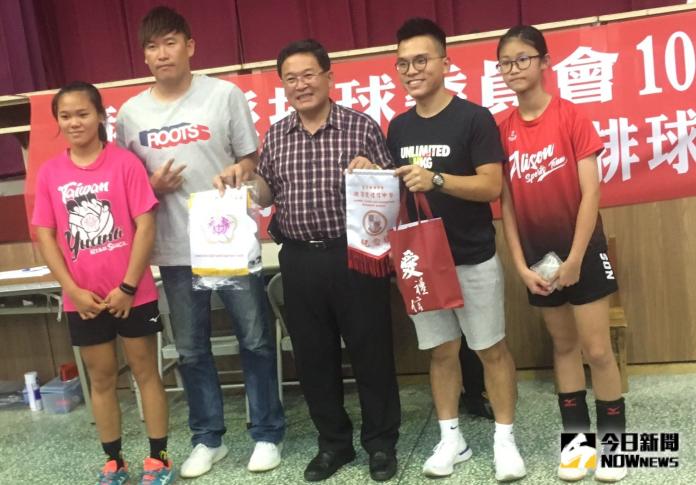 影／台港菁英高中排球邀請賽　香港中學來台切磋球技
