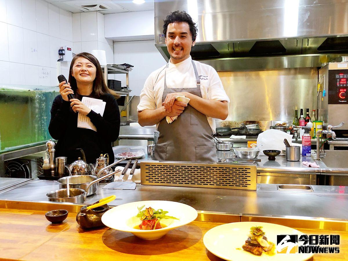 ▲米其林一星主廚客座帶來星級盛宴。（圖／記者陳美嘉攝）