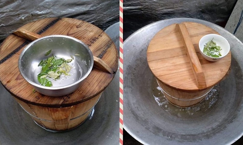 ▲一名女網友在臉書分享一件關於「蒸糯米」的離奇故事，某天一早要蒸糯米做油飯，糯米蒸半天卻都是生的，剛好那陣子附近很多人家在辦喪事，媽媽就想起外婆曾教過的「小撇步」，最後果真順利蒸熟糯米。（圖／翻攝自靈異公社）