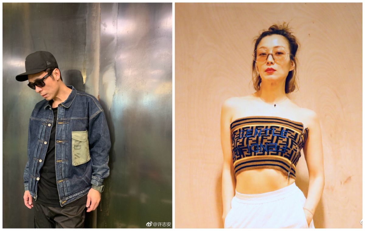 ▲鄭秀文、許志安在英國機場被網友巧遇。（圖／翻攝微博）
