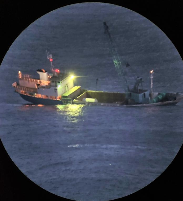 「大川」貨輪烏坵觸礁沉沒　海巡署赴現場嚴防漏油污染
