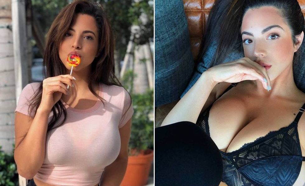 ▲網紅丹妮莉「大碗公」好身材，叫人目不轉睛。（圖／翻攝丹妮莉IG）