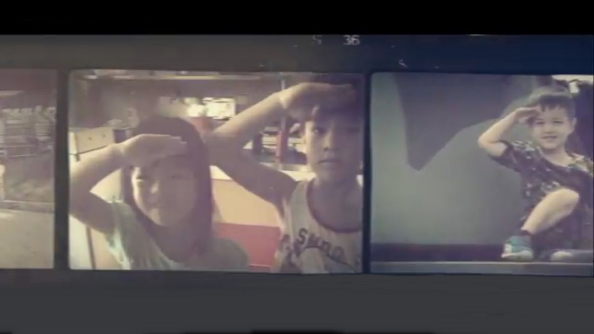 國防部在父親節前夕發布「我向您敬禮」形象廣告，並在片尾加入軍人家庭的小朋友向家人敬禮的可愛畫面。（圖 / 國防部提供）