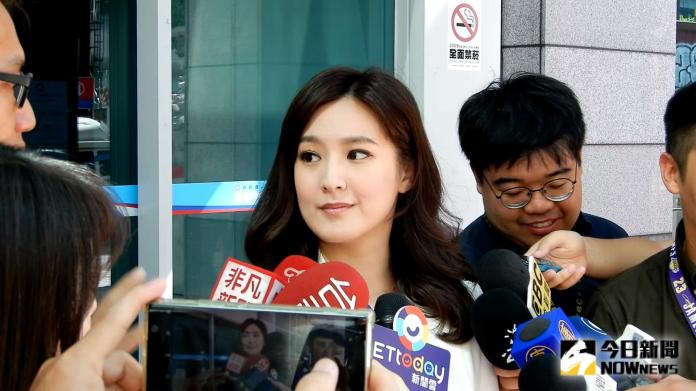 台視主播何庭歡將從5日起接任韓國瑜2020年總統競選團隊發言人。（圖 / 記者陳弘志攝）
