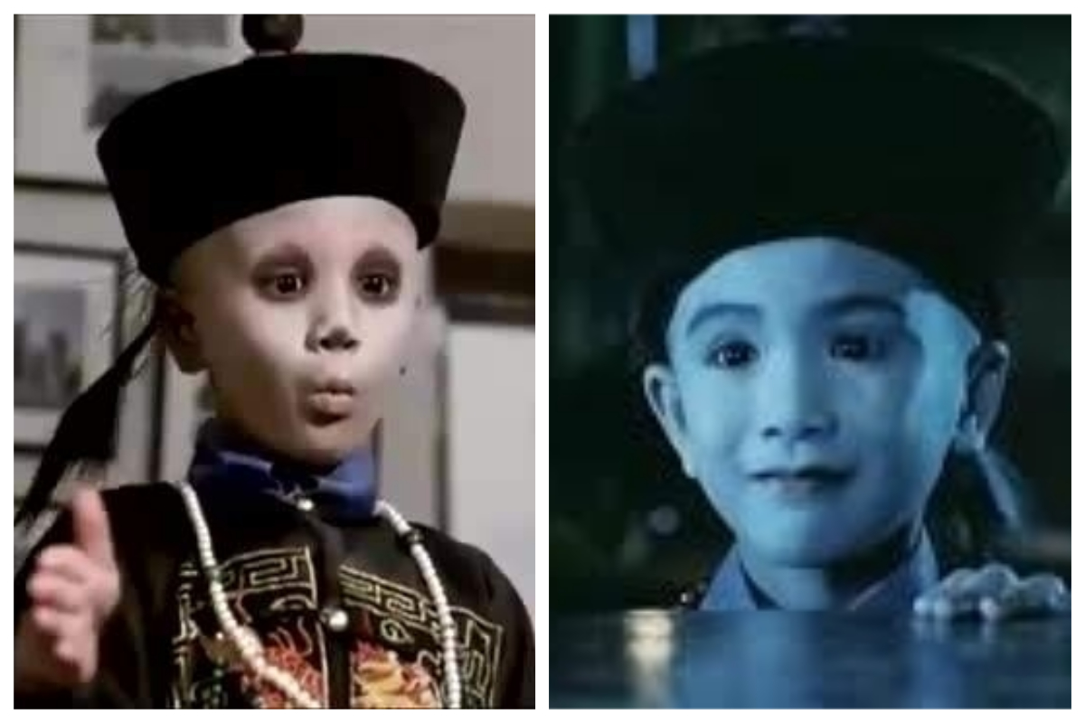 ▲經常在殭屍系列電影中扮演「小殭屍」的童星何健威，可愛的扮相十分討喜，而外界也十分看好他的發展，然而後來他卻消失在螢光幕前。（圖／翻攝自微博）