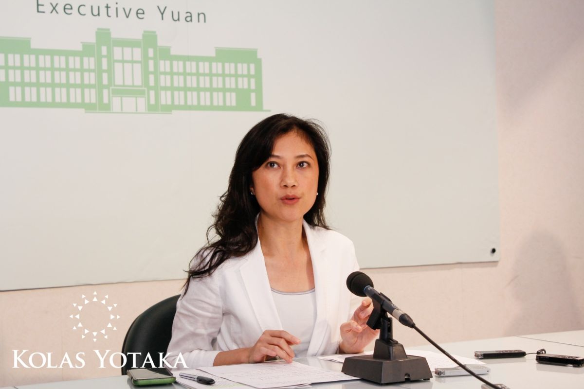 ▲行政院發言人谷辣斯·尤達卡也曾經是原住民族電視台新聞主播。（圖／翻攝自谷辣斯·尤達卡臉書）