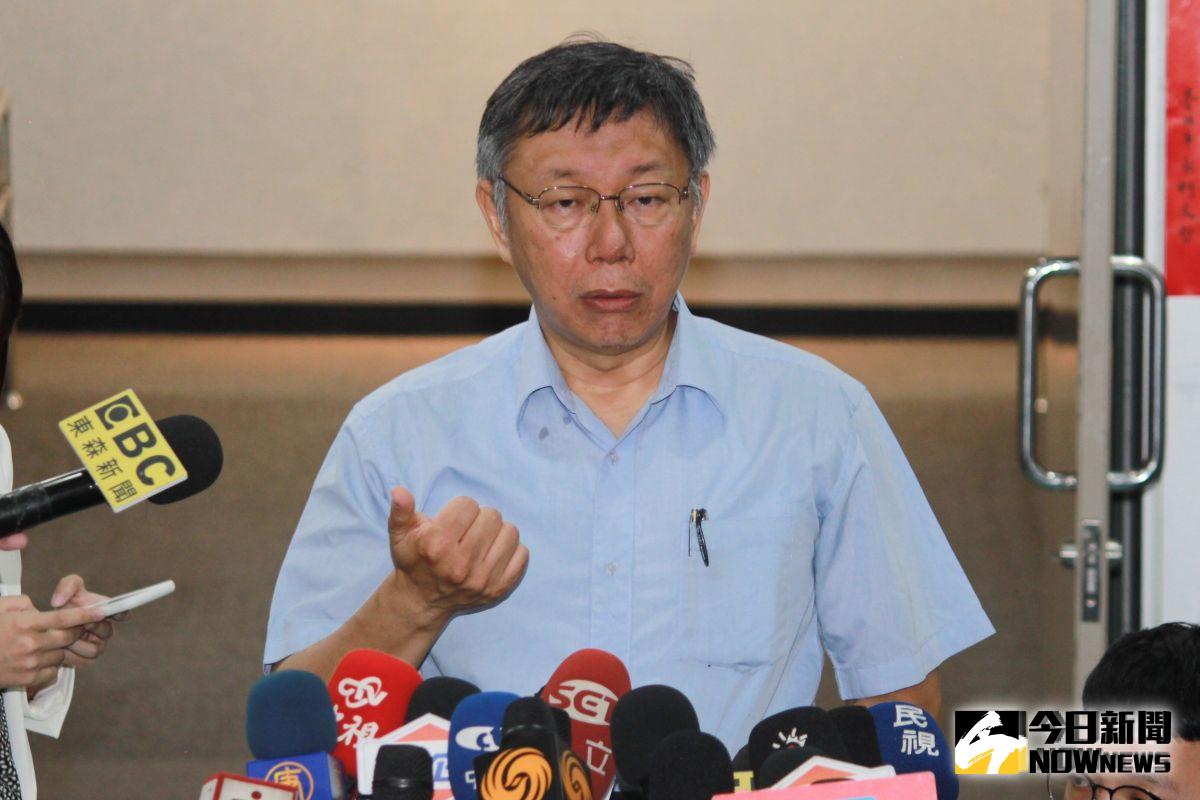 ▲台北市長柯文哲接受媒體訪問。（圖／丁上程攝, 2019.8.6）