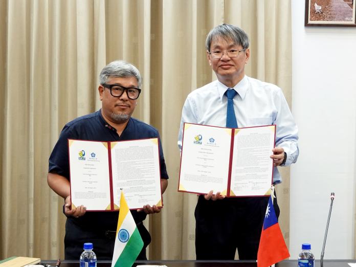 中正大學與印度簽約　促台灣竹業國際通路
