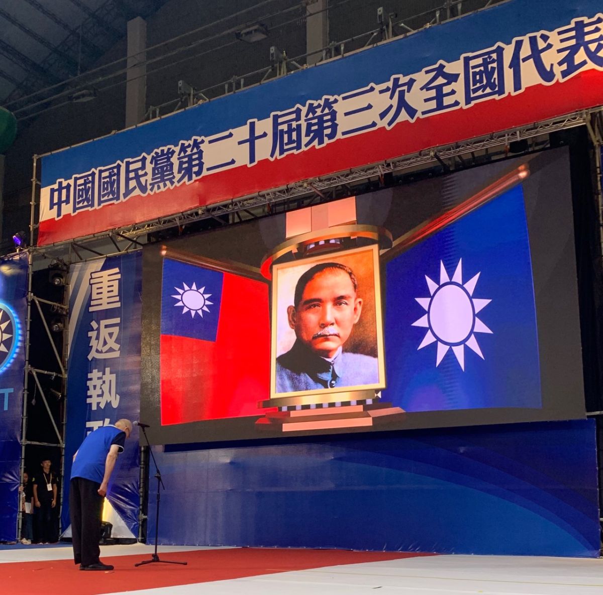 國民黨主席吳敦義6日表示，他身為黨主席「有什麼好戀棧的？有什麼好享受的？」（圖 / 國民黨提供）