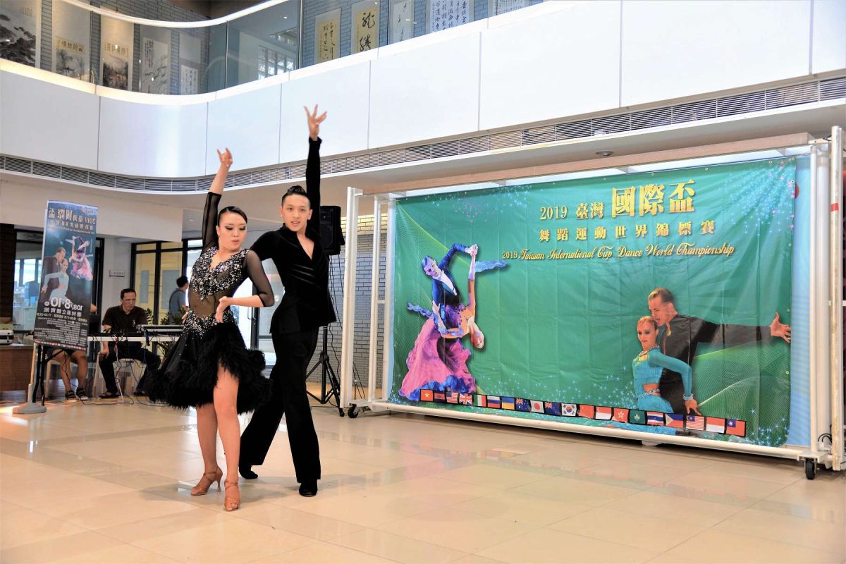 ▲臺灣國際盃舞蹈運動世界錦標賽10日雲林縣立體育館登場。（圖／記者洪佳伶攝 , 2019.08.07)