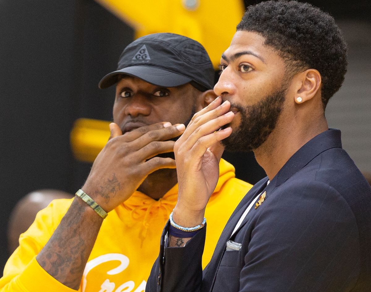 ▲「詹皇」LeBron James、「一眉哥」Anthony Davis（圖／美聯社／達志影像）