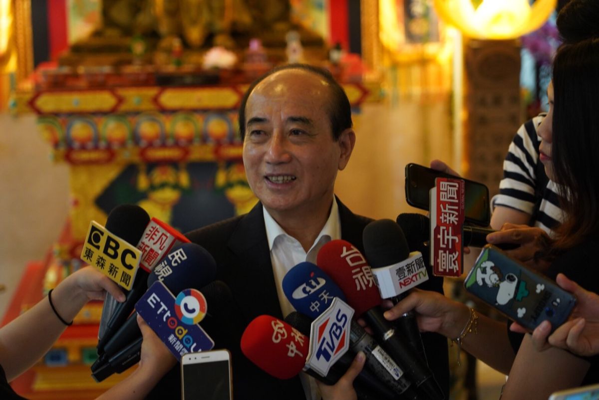 王金平表示，至今黨中央仍未與他聯繫。 (圖/王金平辦公室提供)