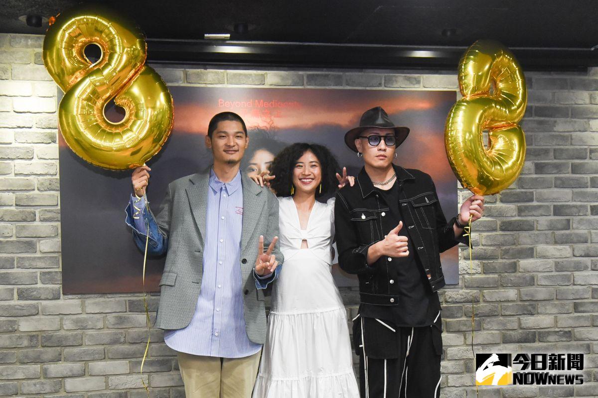 ▲9m88舉辦發片記者會，金曲歌王Leo王現身加持。（圖／記者陳明安攝, 2019.08.08）