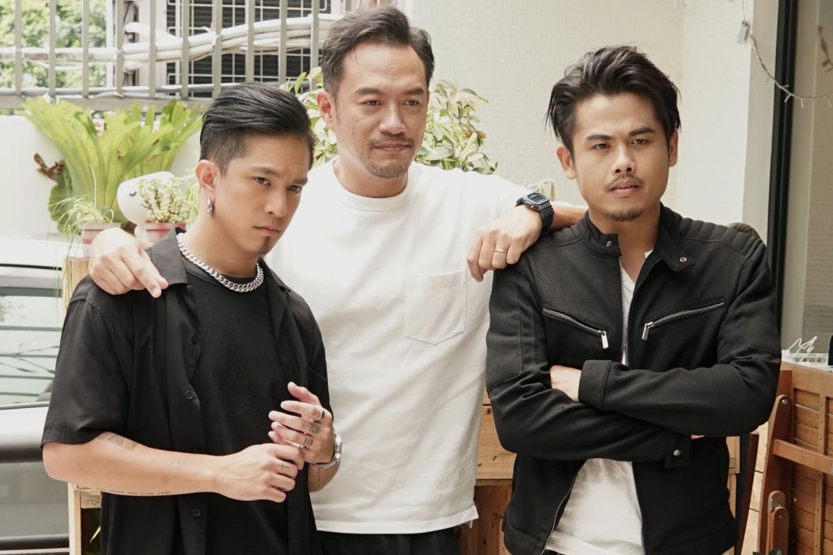 ▲黃遠 （左起）、張翰、張再興是同一個幫派。（圖 / LINE TV提供）