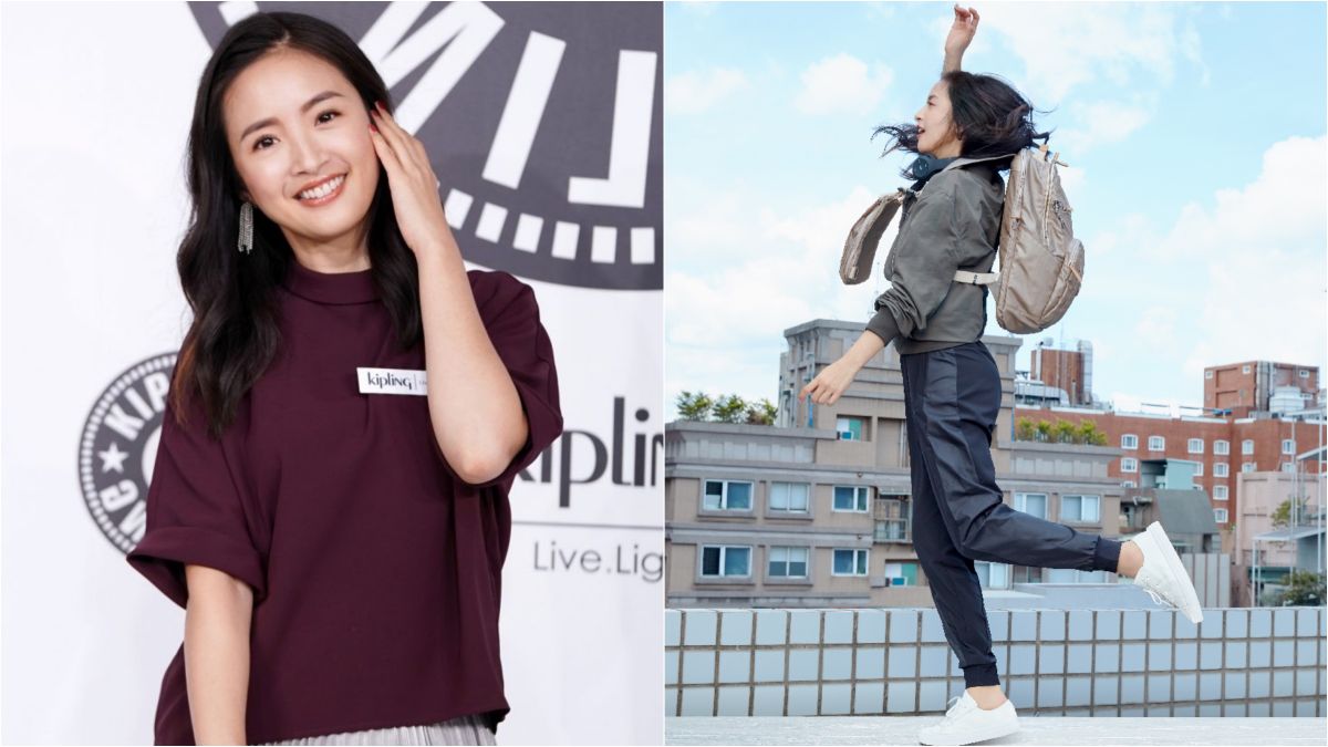 ▲林依晨害羞透露想「做人」，已宣布今年不接戲，代言活動一結束便甜蜜再赴美與老公相會。（圖／記者朱永強攝、Kipling提供）