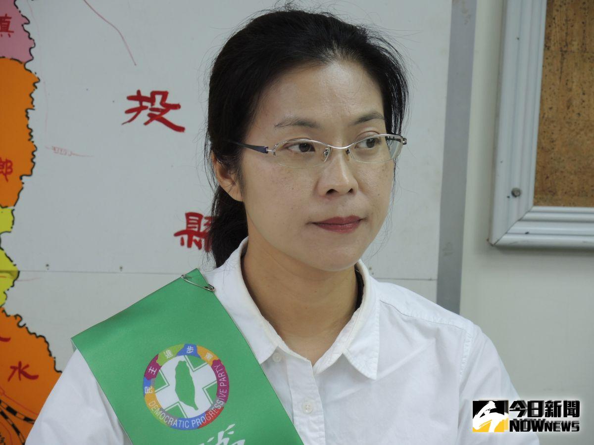 ▲2020總統立委選戰彰化率先開跑，彰化縣第一選區民進黨立法委員候選人陳秀寶矢志要讓藍天變綠地。（圖／記者陳雅芳攝，2019.08.09）