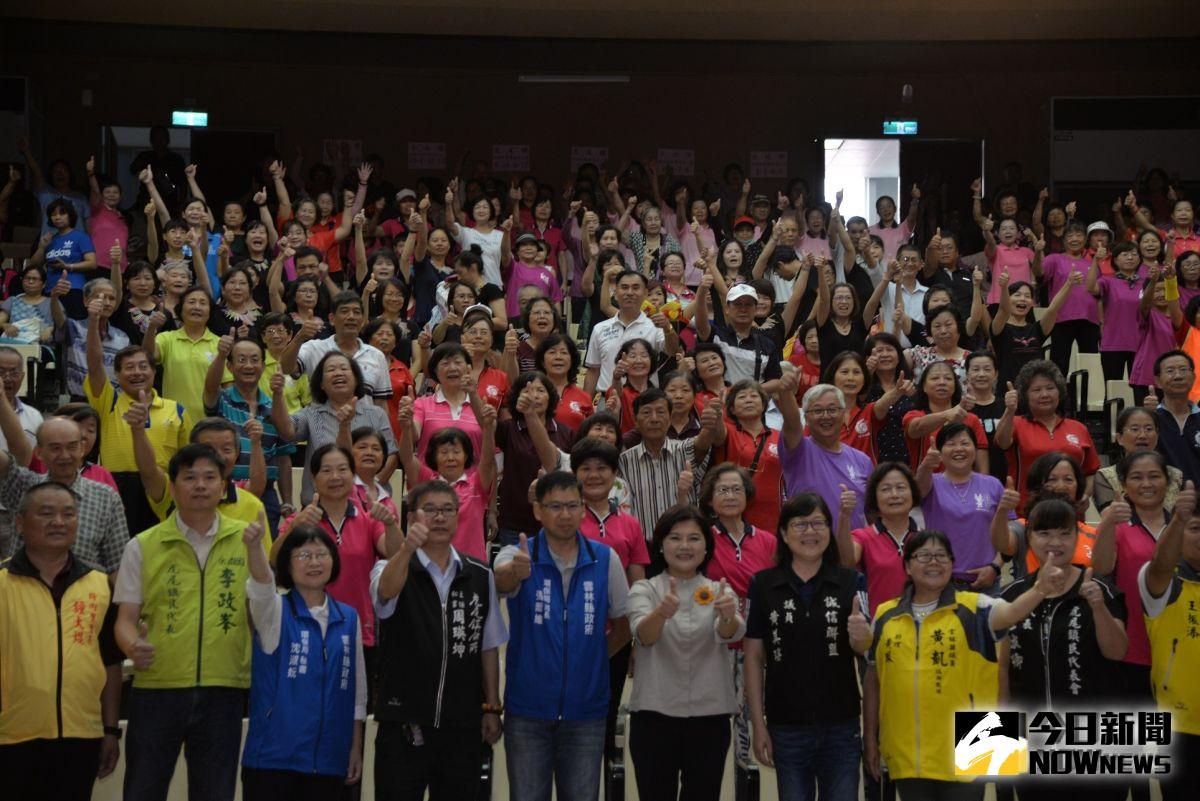 ▲雲林縣環保志(義)工群英會。（圖／記者蘇榮泉攝，2019.08.10）