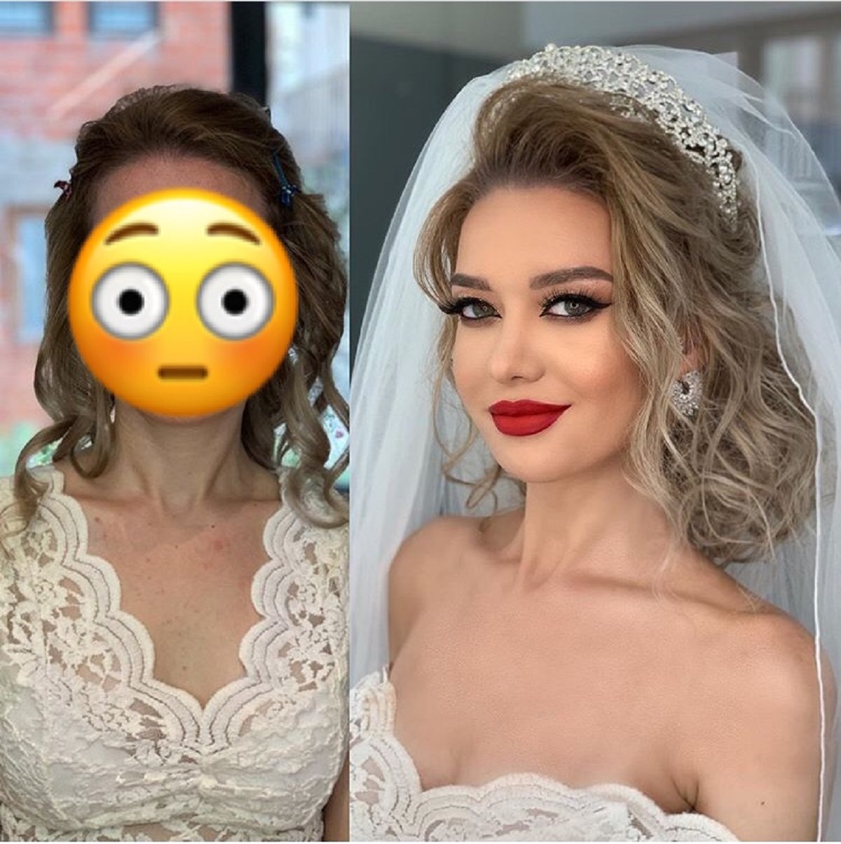 ▲結婚或許是兩個人的人生中最重要的大事，更別說婚禮是一輩子唯一一次的紀念，新娘們無依不想美美的出席，而新郎也想看到自己心愛的另一半，以最好的姿態出現在典禮現場。（圖／翻攝自《 arber_bytyqi_mua 》IG ）