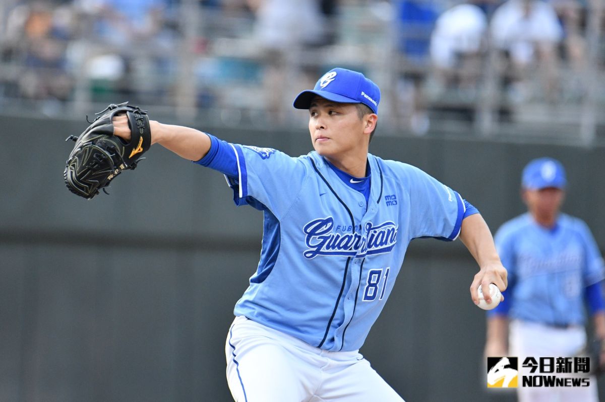 富邦悍將投手陳仕朋（圖／林柏年攝）
