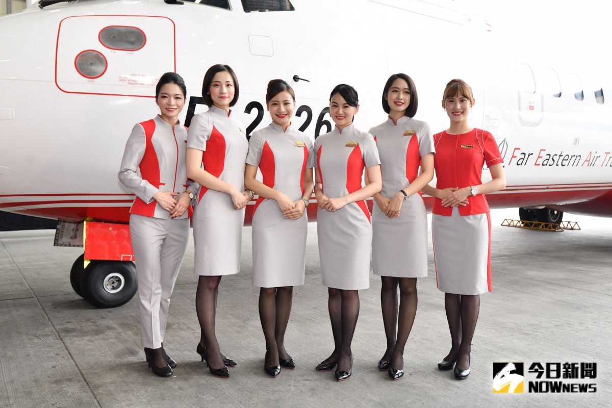 ▲遠東航空公布全新空地勤制服，除了持續引進全新 ATR 客機，舊 MD 客機則 8 月起陸續退役。（圖／記者林柏年攝 2019.08.12）