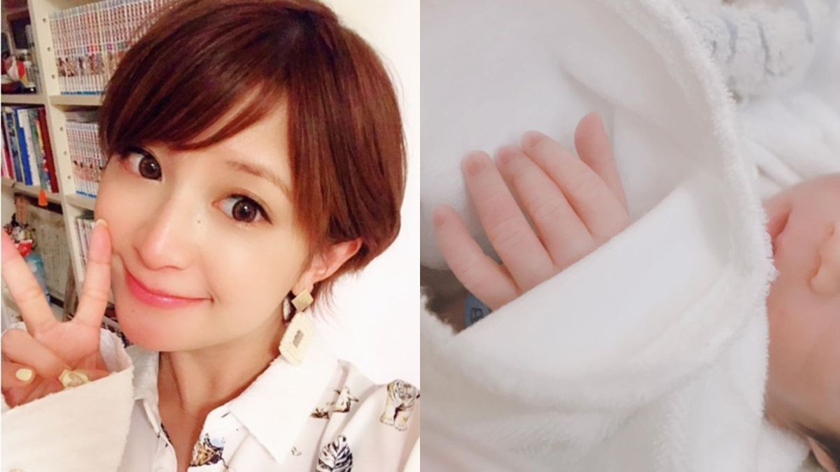 ▲矢口真里喜獲麟兒。（圖／IG）