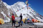 呂忠翰和張元植挑戰登頂K2。（圖／呂忠翰提供）