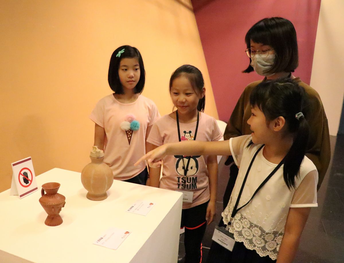▲新北市立十三行博物館展出最年輕的史前特展「時光旅行-當過去遇見未來」，背後操刀的竟是平均年齡僅10歲的策展團隊。（圖／十三行博物館提供）