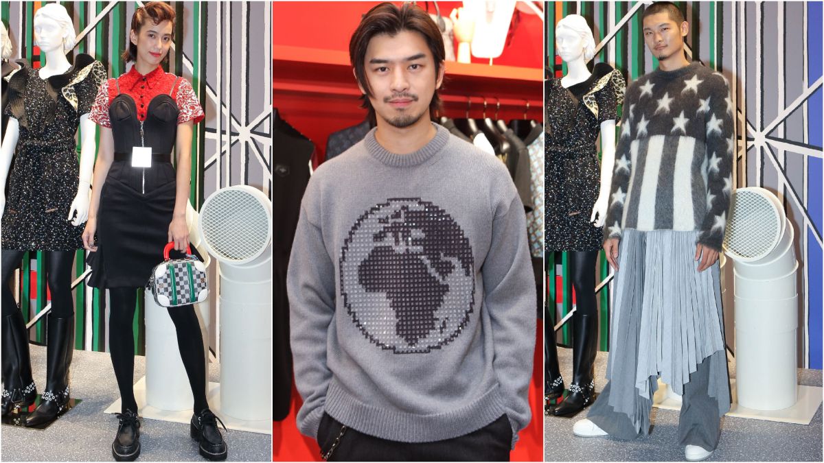 ▲路易威登 2019 秋冬女裝快閃店開幕，陳柏霖、陳庭妮、Leo 王等多位明星出席。（圖／LOUIS VUITTON提供）