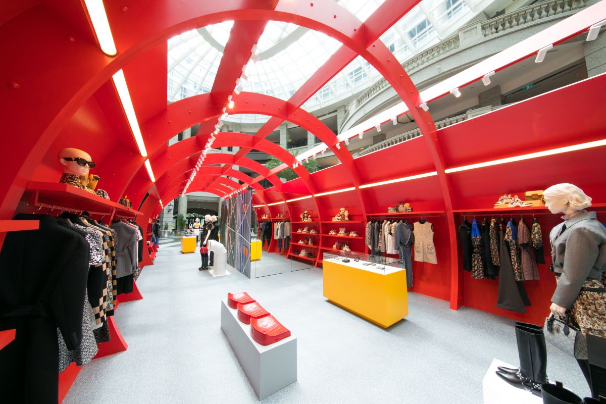 ▲路易威登 2019 秋冬女裝快閃店店照。（圖／LOUIS VUITTON提供）