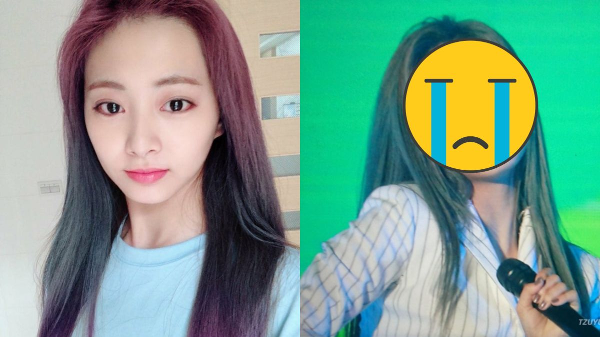 ▲子瑜新妝容粉絲無法理解。（圖／IG、@TZUYU213）