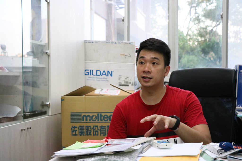 王志群認為，SBL球團不是不願意將資源投入CBL，而是目前CBL的架構還不完善，讓球團感受不到CBL與SBL的差異在哪。　（初聲／李冠杰攝）