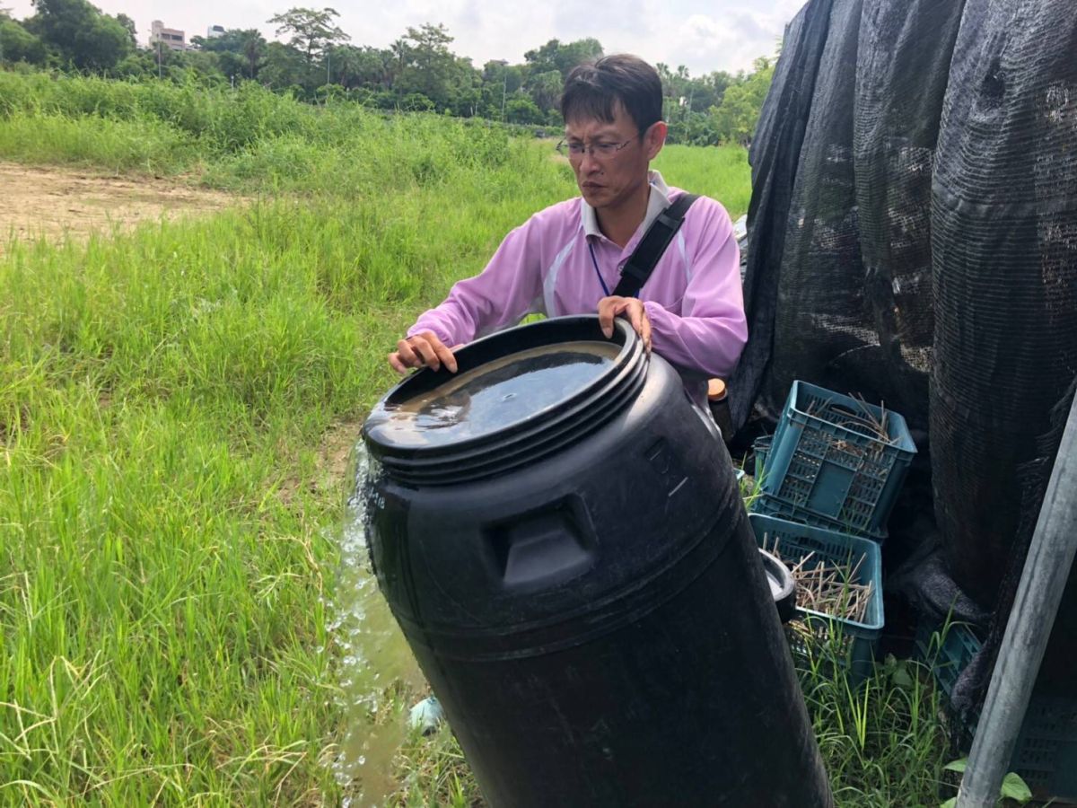 ▲台南市登革熱防治中心呼籲，民眾務必於雨後一周內「巡、倒、清、刷」。（圖／台南市登革熱防治中心提供）