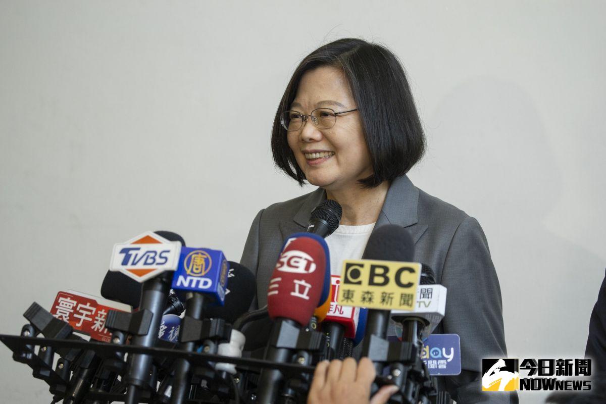 ▲民進黨總統候選人蔡英文 。（圖／總統府提供）