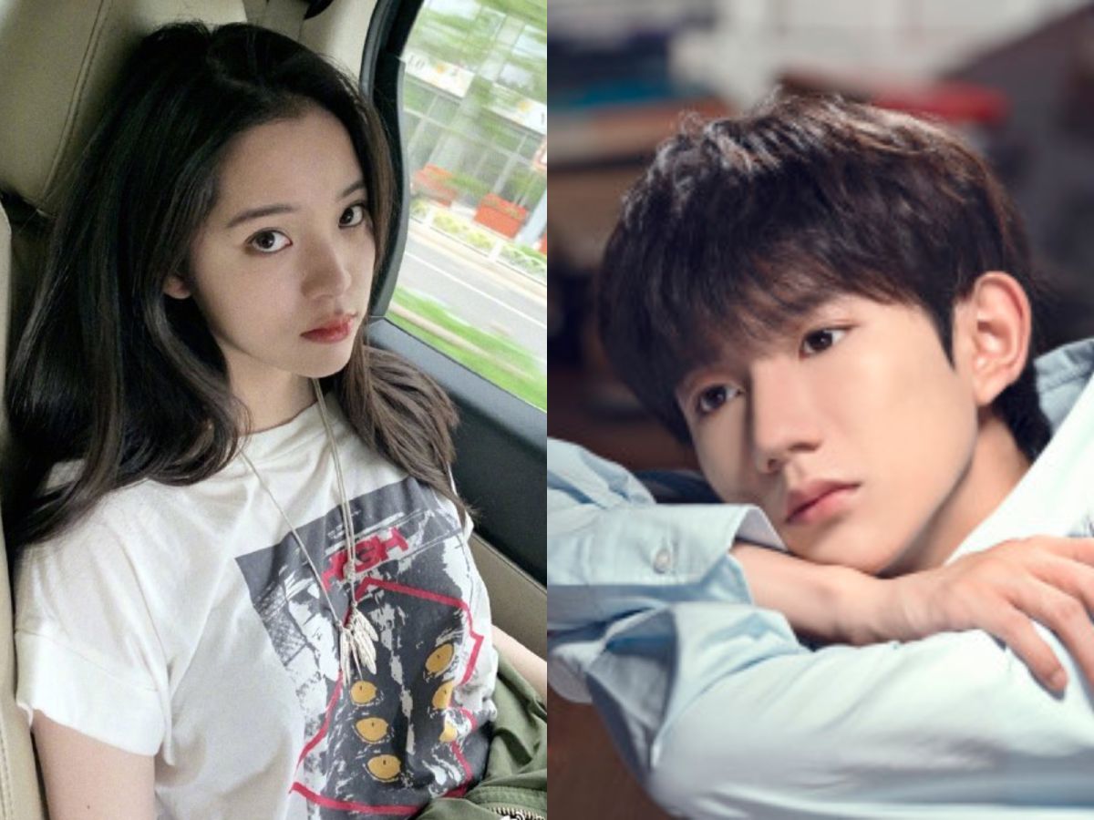 ▲歐陽娜娜（左）與王源（右）被爆出熱戀。（圖／翻攝自微博）