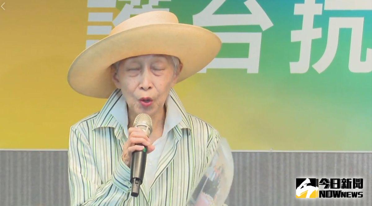 前總統府國策顧問、台獨大老金美齡14日受訪時表示，5年前曾為柯文哲辦過最盛大的造勢PARTY，不過自從柯提出「兩岸一家親」主張後，雖然有向她道歉，不過她已不再理會柯文哲。（圖／翻自民進黨網站）