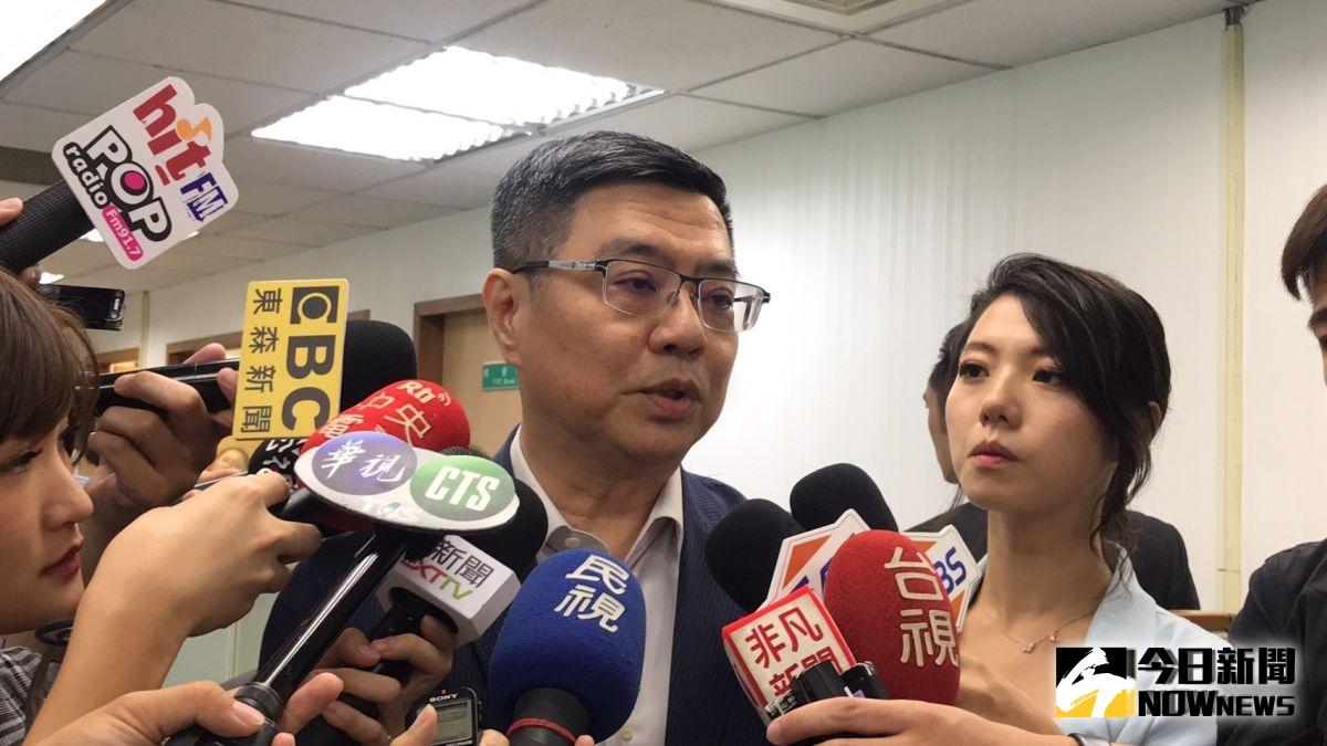 針對國台辦發言人馬曉光卻反批卓榮泰搞亂香港，民進黨主席卓榮泰14日表示，民進黨沒有這個能力，也不會做這樣的事情。（圖／記者林人芳攝，2019,08,14)