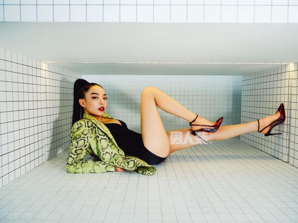 ▲饒舌女歌手VAVA在IG上表態聲援香港警察。（圖／翻攝自VAVA IG）